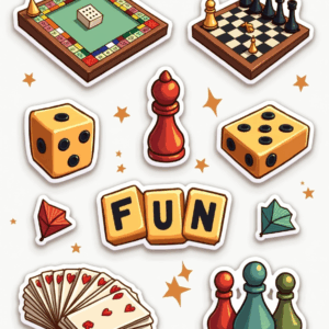 Games & Gaming - Sticker Sheet v5
